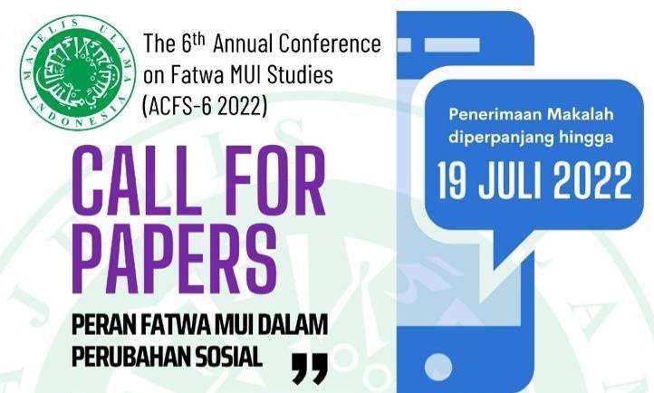 MUI Call for papers 2022. (Ilustrasi)
