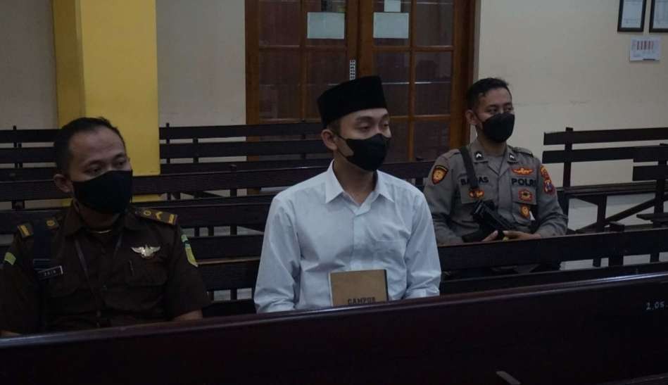 Majelis hakim Pengadilan Tinggi Surabaya memperberat hukuman penjara Bripda Randy Hari Bagus Sasongko. (Foto: Dokumentasi Ngopibareng)