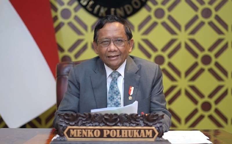 Menko Polhukam Mahfud MD menjabat Plt Menpan RB, terhitung Sabtu 16 Juli 2022 hingga terpilihnya Menteri PANRB definitif. (Foto: Istimewa)