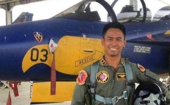 Lettu Pnb Allan Safitra Indra Wahyudi gugur dalam peristiwa jatuhnya pesawat T-50i Golden Eagle TT-5009 di Blora, Jawa Tengah. (Foto: Istimewa)