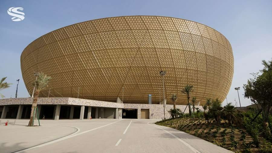 Penampakan Stadion Lusail Qatar yang akan digunakan sebagai venue laga final Piala Dunia 2022 di Qatar. (Foto: Twitter/@InsideQatar)