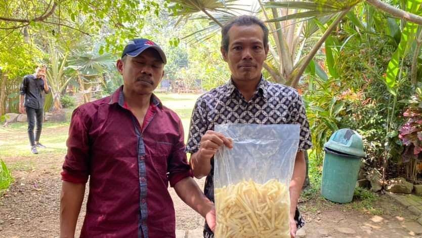 Produk kentang frozen milik Koperasi Cipta Mahardika, Malang. (Foto: Lalu Theo/ngopibareng.id)