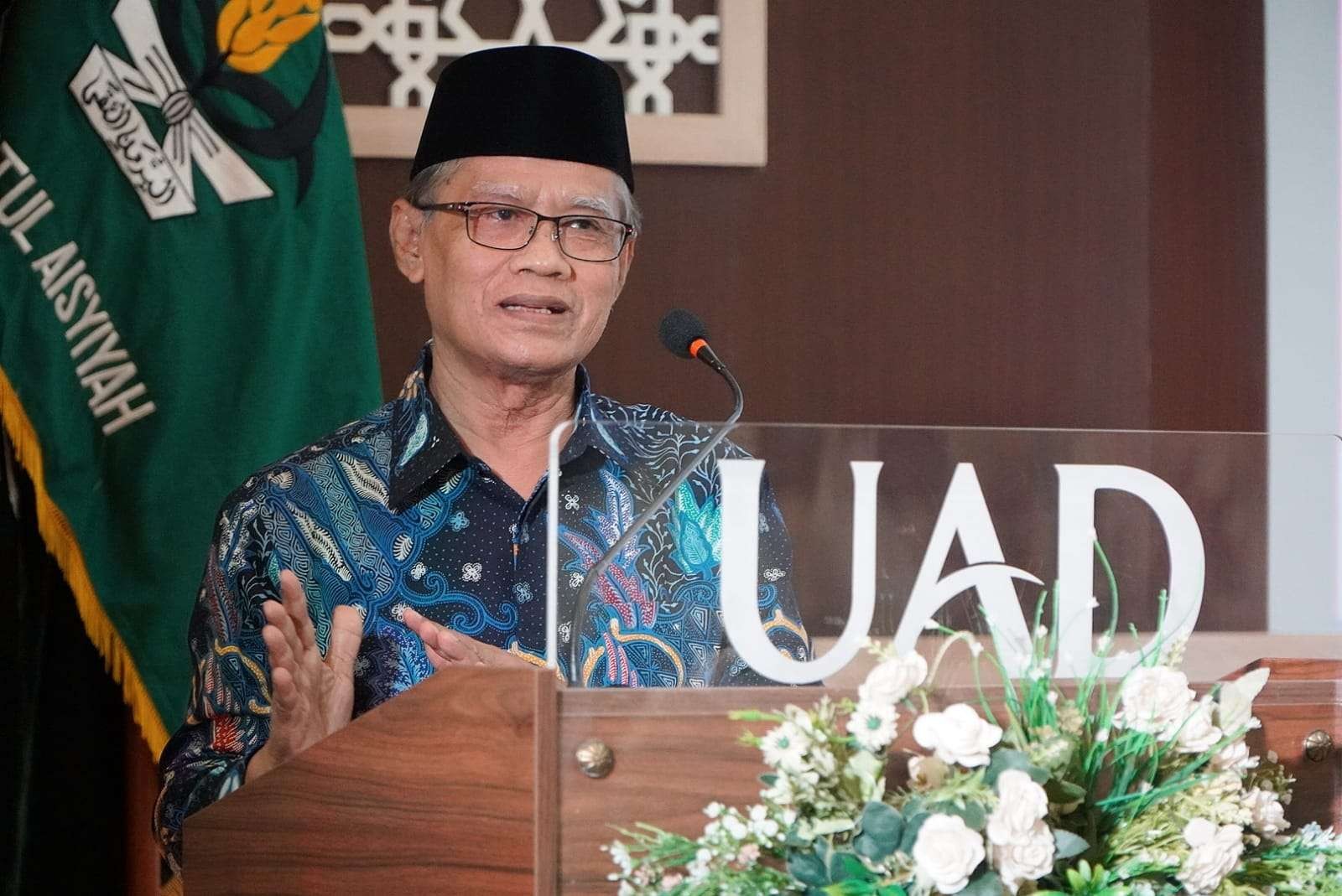 Haedar Nashir di Universitas Ahmad Dahlan (UAD) Yogyakarta. (Foto: Istimewa)