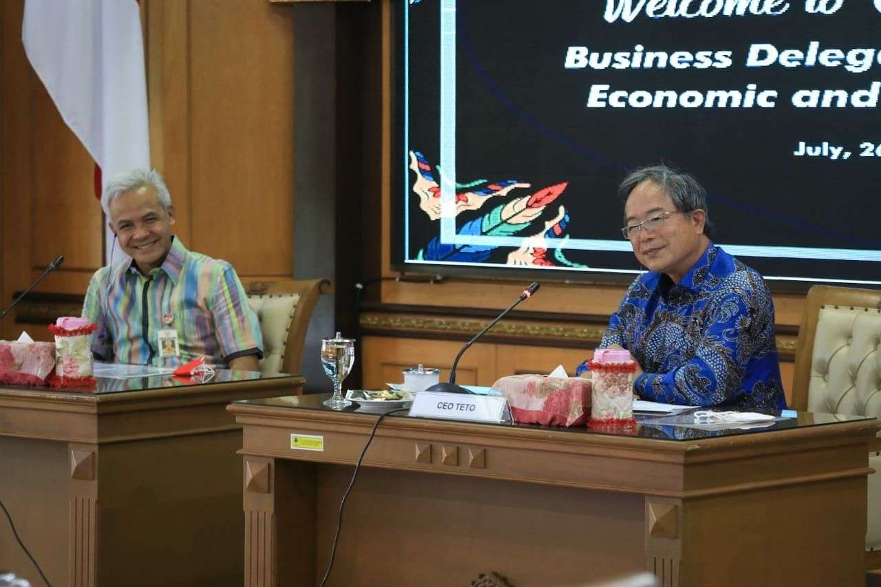 Kepala Kantor Perwakilan Ekonomi dan Perdagangan Taiwan, John Chen, menyebut pengusaha di Taiwan makin tertarik untuk berinvestasi di Jawa Tengah. (Foto: ist)