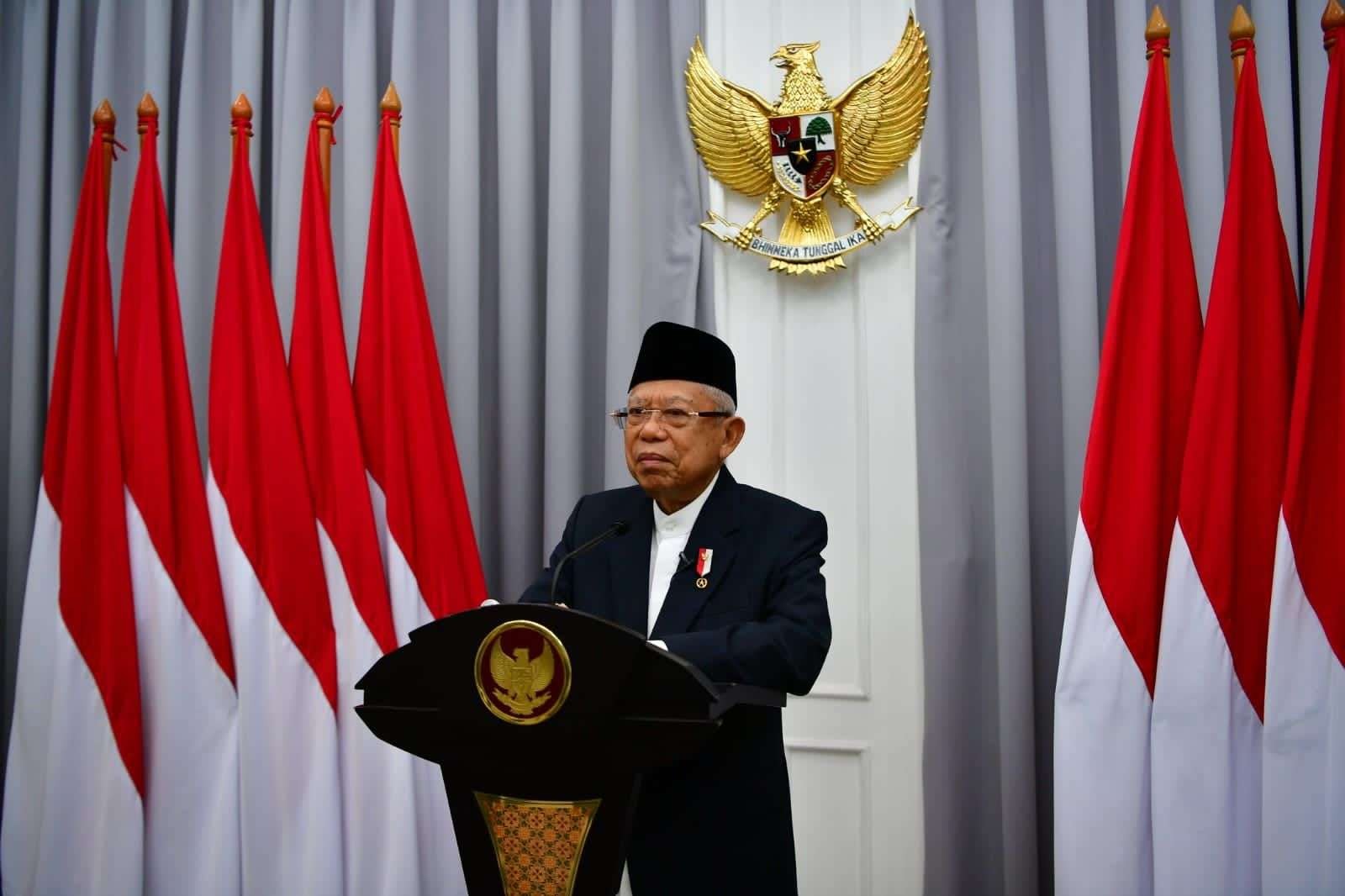 Wakil Presiden RI Ma'ruf Amin meminta agar Majelis Ulama Indonesia (MUI) mampu menjadi penggerak dalam menjaga persatuan antara umat Islam. (Foto: ist)