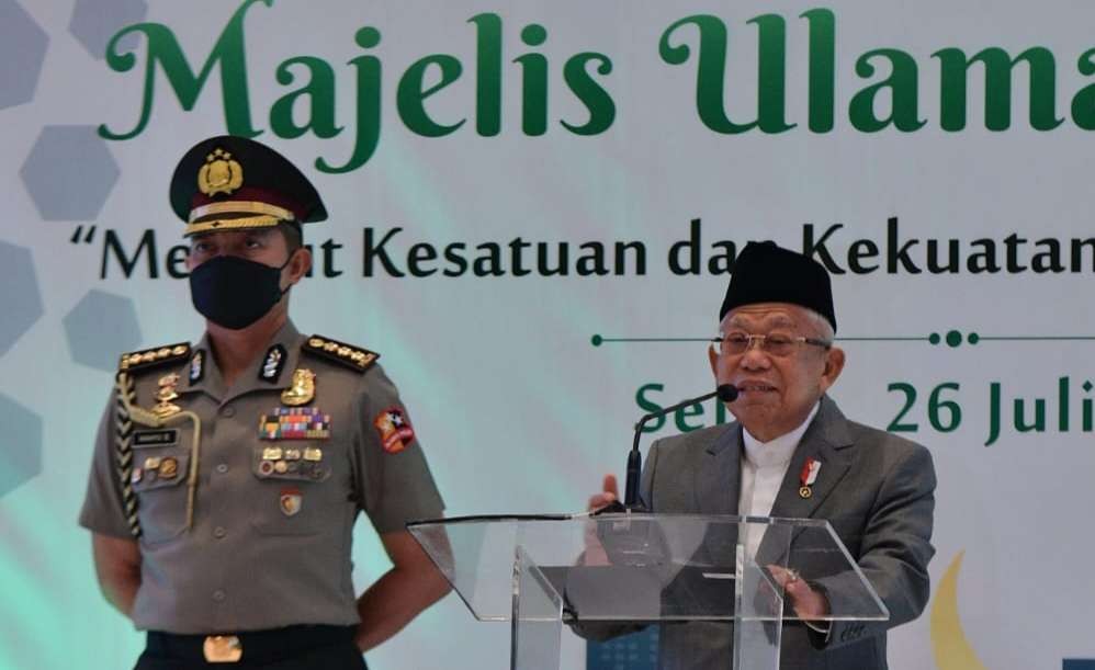 Wakil Presiden KH Ma'ruf Amin aktifkan kembali Forum Ukhuwah Islamiyah. (Foto: Setwapres)