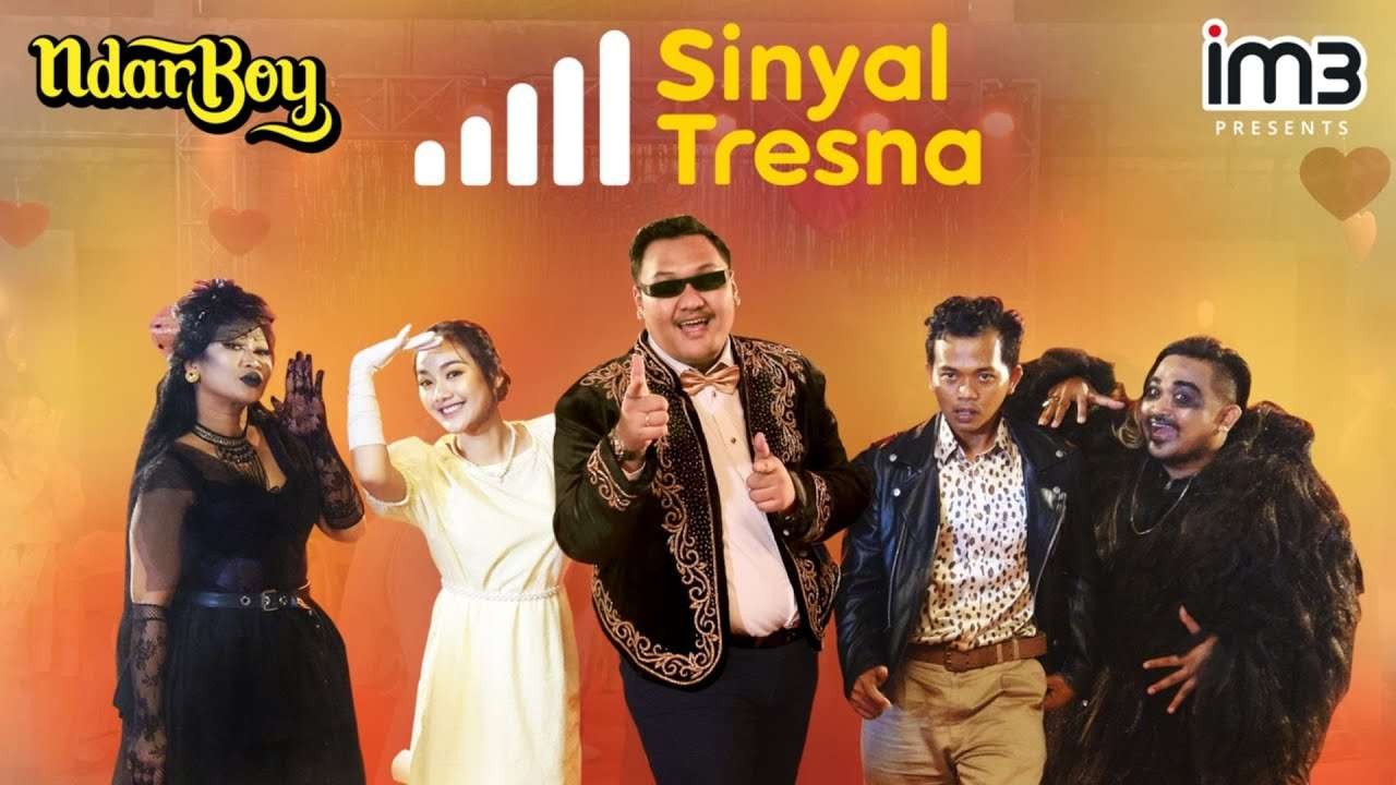 Ndarboy luncurkan lagu baru berjudul Sinyal Tresna, hasil kolaborasinya IM3. (Foto: Dokumentasi IM3)
