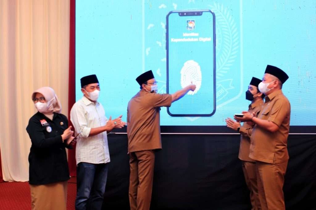 Walikota Pasuruan launching Implementasi Digital ID Kota Pasuruan di Gradika Bhakti Praja, Senin, 1 Agustus 2022. (Foto: Istimewa)