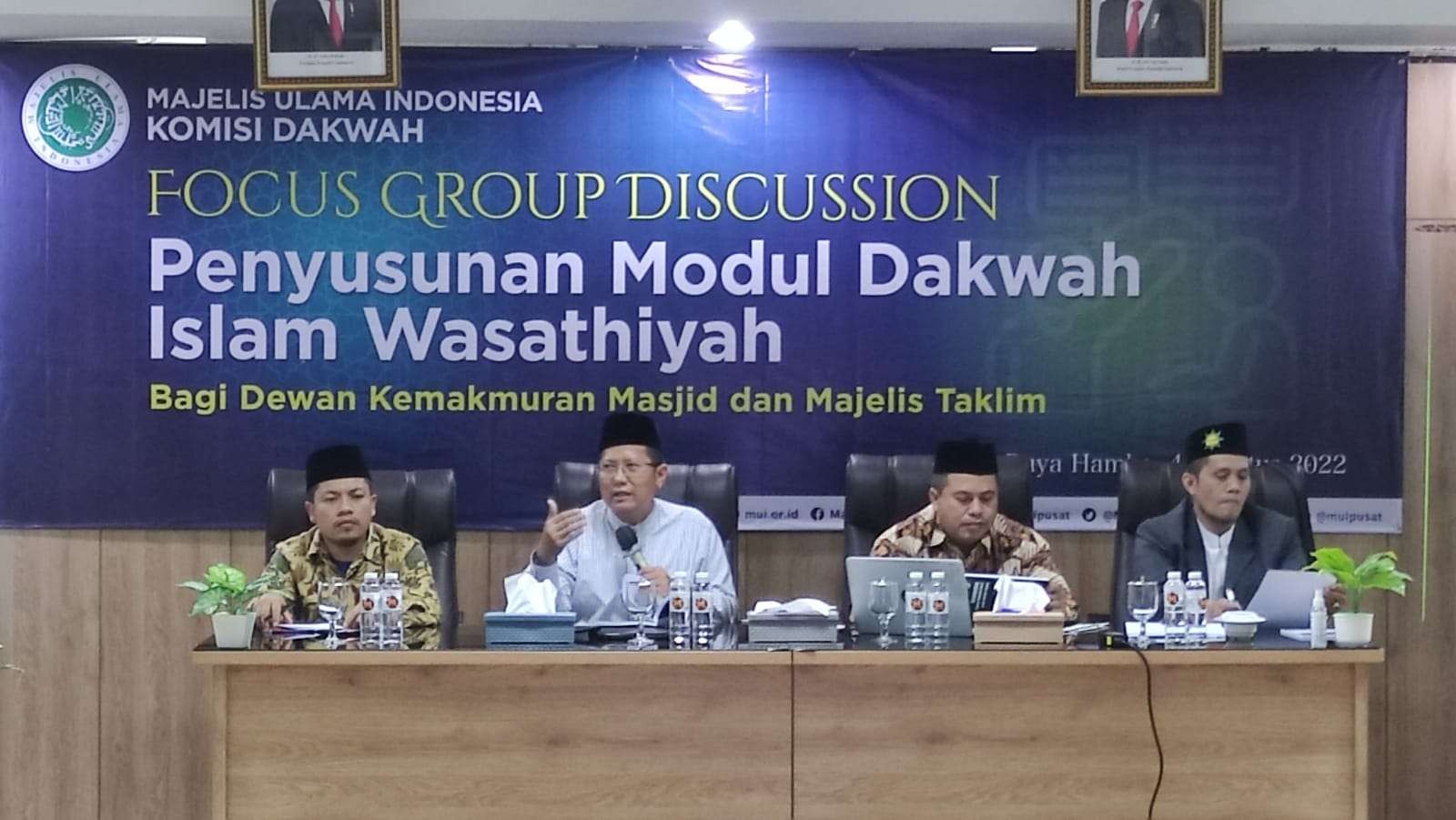 10 Prinsip Islam Wasathiyah MUI dalam Moderasi Beragama di Indonesia, mendapat apresiasi para ahli. Tampak, aktivitas MUI soal Islam Wasathiyah di Jakarta. (Foto: Istimewa)