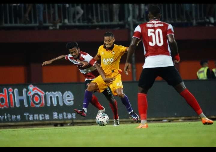 Persik Kediri harus menelan kekalahan saat bertandang ke markas Madura United di Liga 1 2022-2023. (Foto: Dokumen Humas Persik)