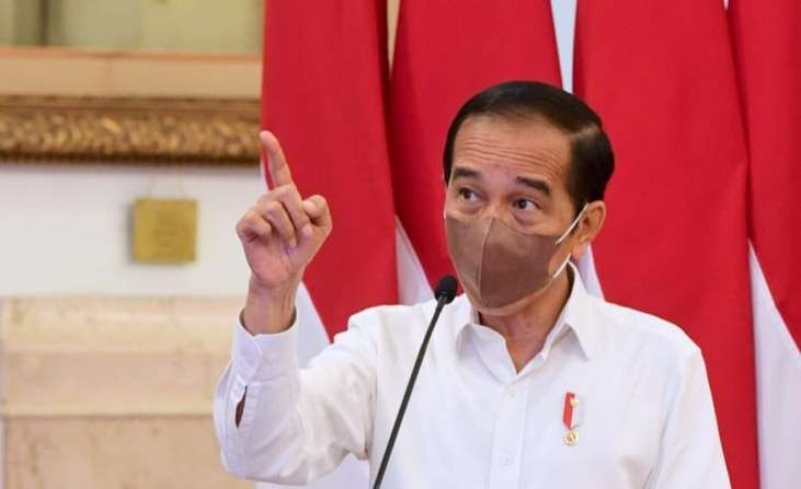 Presiden Jokowi minta  soal Irjen Pol Ferdy Sambo tanyakan langsung kepada Kapolri, sudah terbuka semua ( foto: Setpres)