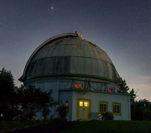 Observatorium Bosscha, tempat observasi bintang di kawasan Lembang, Jawa Barat. (Foto: Instagram @bosschaobservatory)