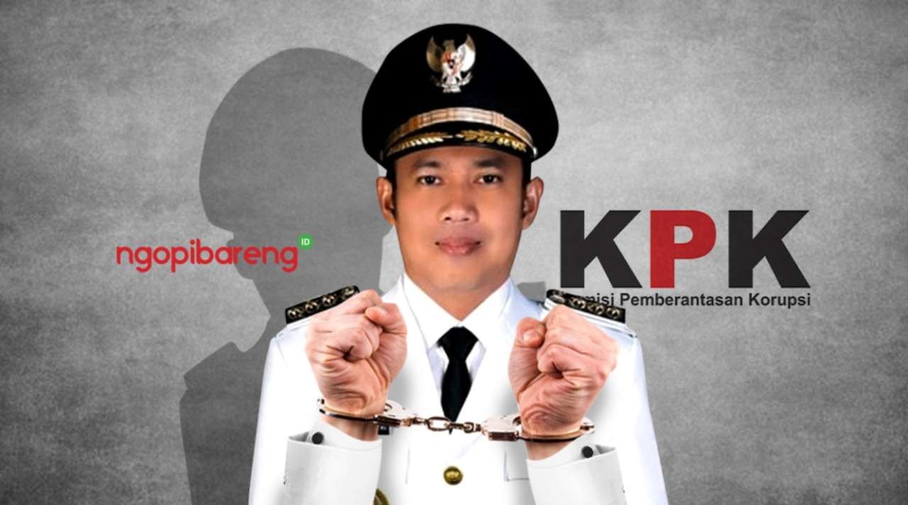 Bupati Pemalang, Mukti Agung Wibowo diduga terjaring operasi Komisi Pemberantasan Korupsi (KPK) di Jakarta, pada Kamis 11 Agustus 2022 sore. Lokasinya di gerbang Gedung DPR RI. (Ilustrasi: Fa Vidhi/Ngopibareng.id)