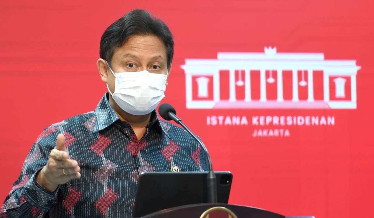 Menteri Kesehatan RI Budi Gunadi Sadikin ingatkan agar masyarakat disiplin menjalan protokol Kesehatan. (Foto: Setpres)