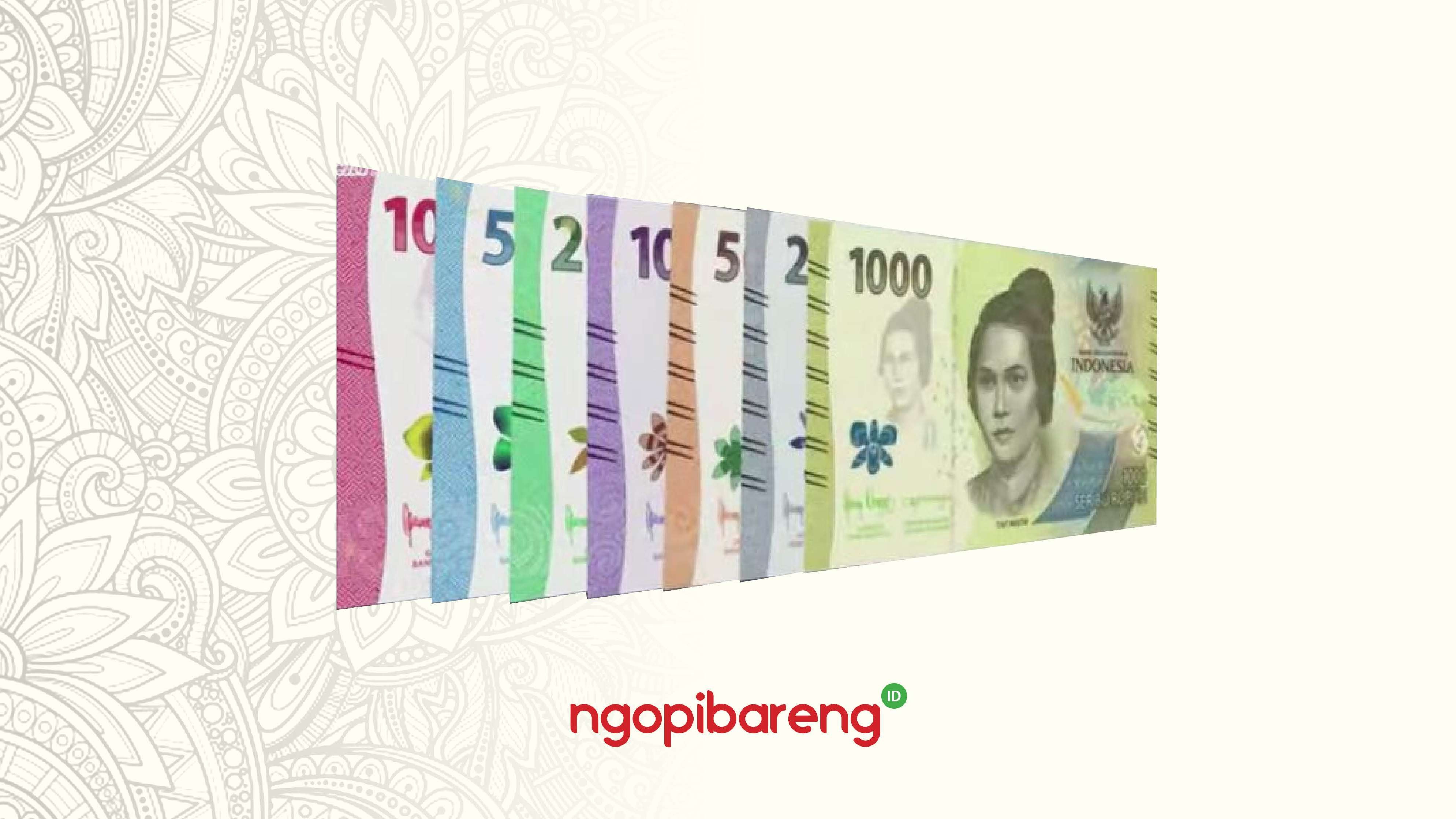 Bank Indonesia (BI) mengeluarkan uang kertas baru pada hari ini, Kamis 18 Agustus 2022. (Ilustrasi: Fa Vidhi/Ngopibareng.id)