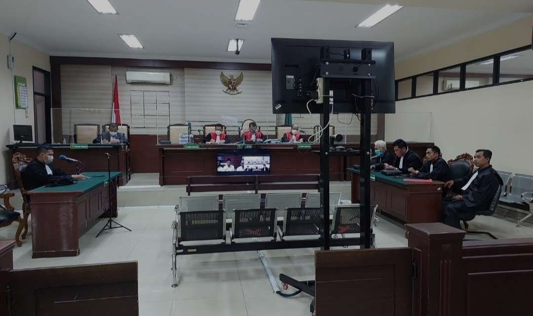 Sidang tidak pidana korupsi di Pengadilan Tipikor Surabaya.(Foto: dok. Jaksa)