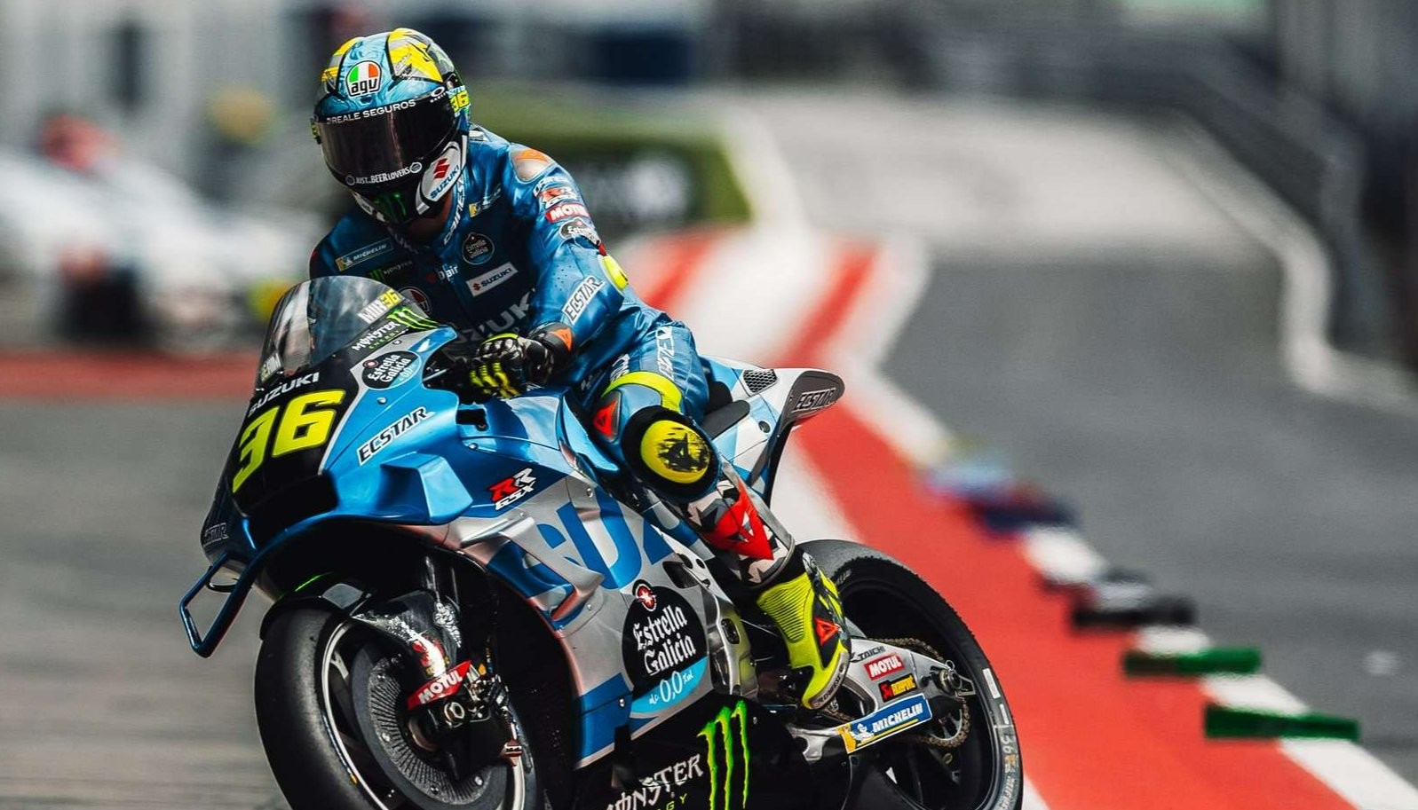 Joan Mir mengalami kecelakaan parah di MotoGP Austria 2022, Minggu 21 Agustus 2022