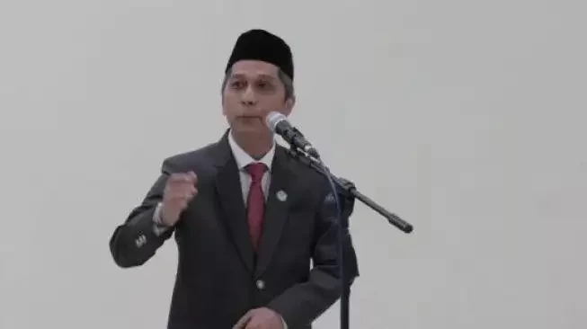 Rektor Unila Prof Dr Karomani diduga terima suap Rp5 miliar dari penerimaan mahasiswa baru jalur mandiri. (Foto: Lampungpro.co)