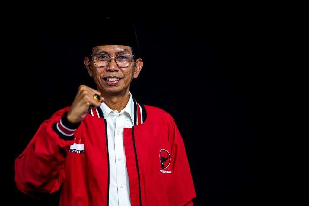 Ketua DPRD Surabaya Adi Sutarwijono mengajak para pemuda untuk meneladani para pahlawan. (Foto: Dokumentasi Pribadi)