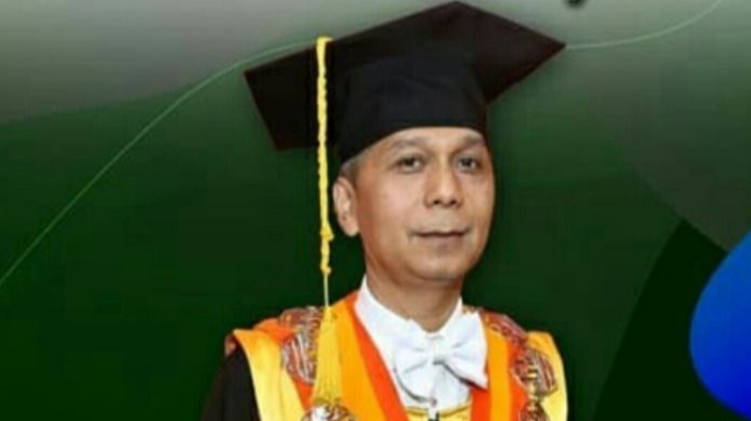 Rektor Universitas Lampung (Unila), Prof Karomani terjerat kasus dugaan suap penerimaan mahasiswa baru jalur mandiri oleh Komisi Pemberantasan Korupsi (KPK). (Foto: Dokumentasi Unila)