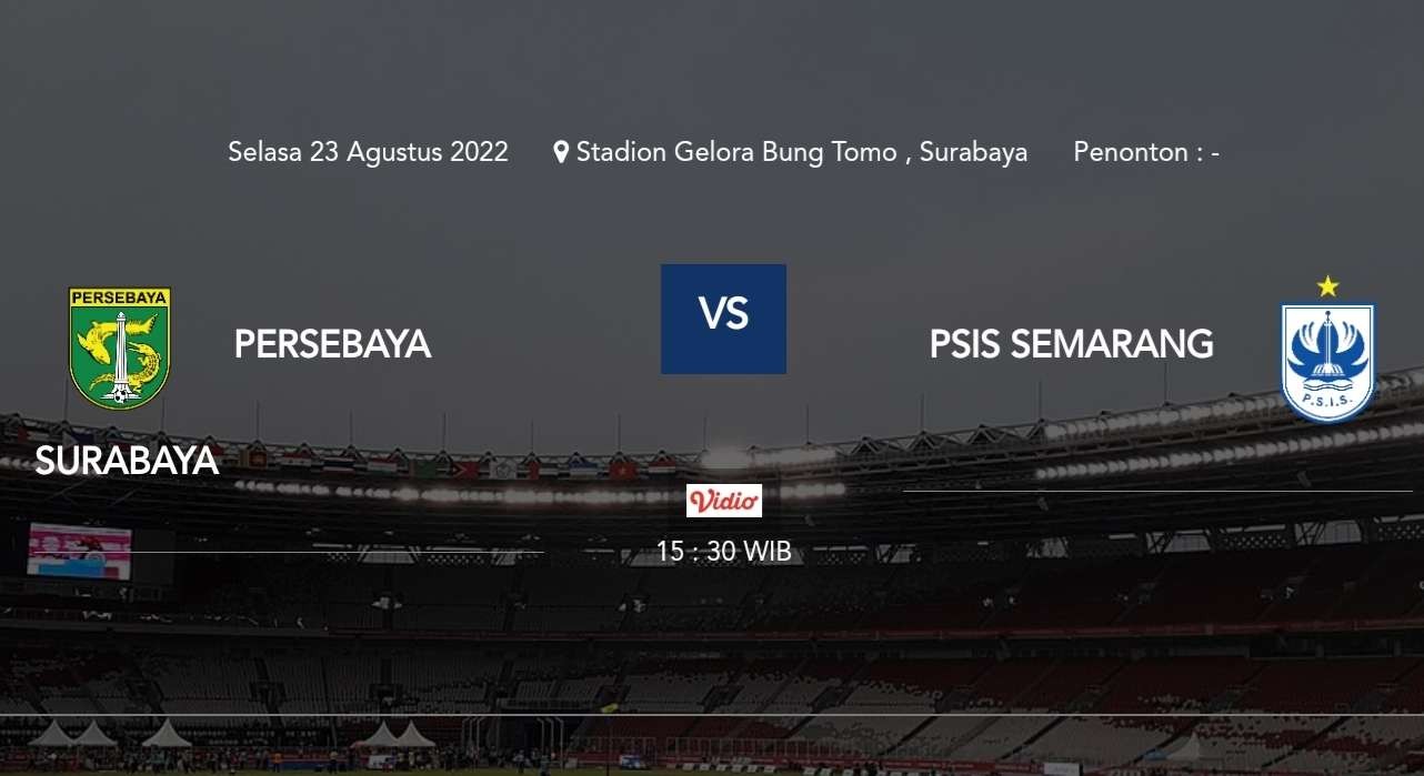 Ilustrasi Persebaya vs PSIS Semarang. (Foto: Website LIB)
