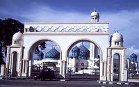 Masjid Agung Al-Karomah, Kota Banjarmasin, Kalimantan Selatan. (Foto:Wikipedia)