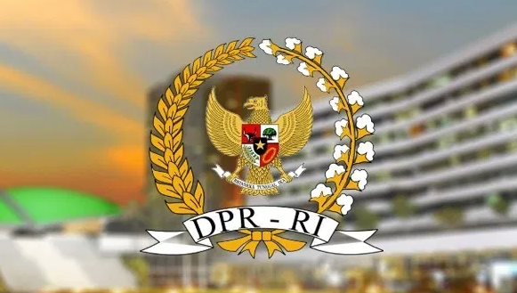 Ilustrasi logo DPR RI, polemik anggaran cetak kalender Rp955 juta. (Foto: Dokumentasi DPR RI)
