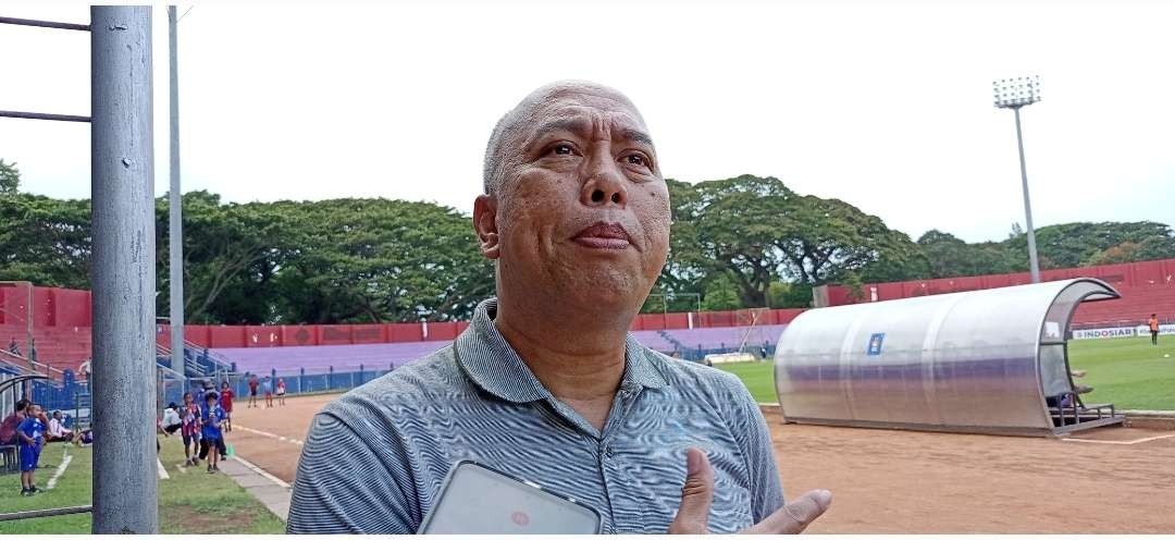 Ketua LOC Abriadi Muhara. Persik telah mengantongi izin keamanan untuk menggelar pertandingan malam hari, lawan PSM Makassar. (Foto: Fendy Plesmana/Ngopibareng.id)