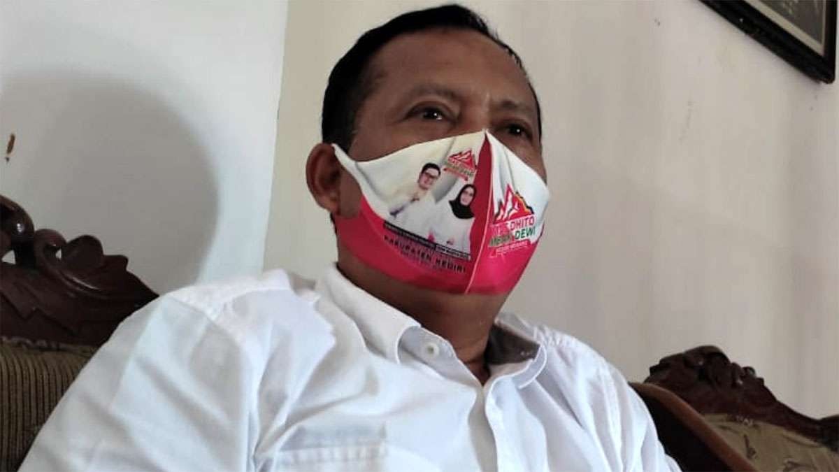 Ketua DPC PDIP Kabupaten Kediri, Jawa Timur, Murdi Hantoro mengatakan pihaknya sudah mulai menjaring bakal calon legislatif untuk Pemilu 2024. (Foto: Fendhy Plesmana/Ngopibareng.id)
