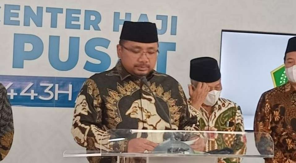 Menteri Agama RI Yaqut Cholil Qoumas menyatakan bahwa pihaknya sedang mengajukan penambahan kuota haji 100 persen. (Foto: Ngopibareng.id)