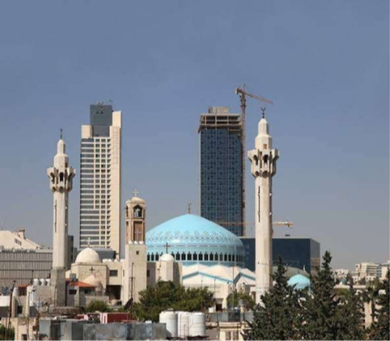 Keindahan suatu kota bisa tampak sari arsitektur masjid yang elok. (Ilustrasi)