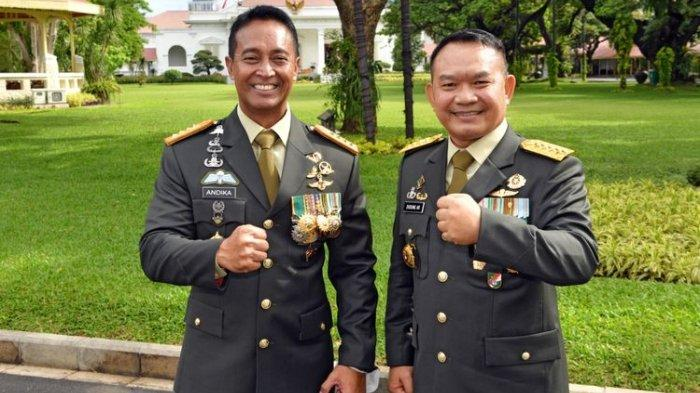 Muncul isu hubungan Panglima TNI Jenderal Andika Perkasa tak harmonis lagi dengan KSAD Dudung Abdurachman. (Foto: YouTube TNI)