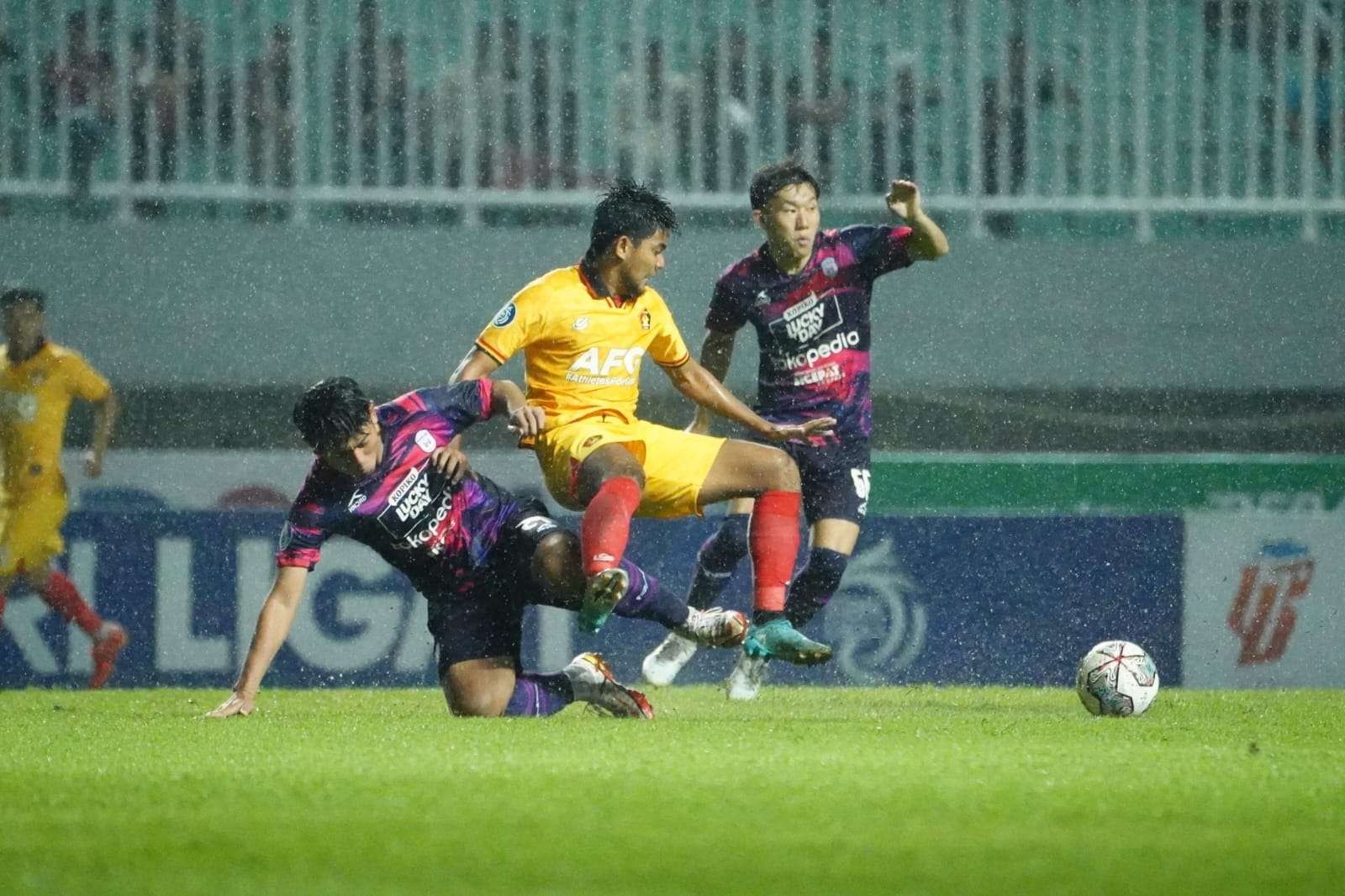 Laga Pekan ke 9 Persik Kediri tahan imbang tuan rumah Rans Nusantara FC 1-1 (Foto: Dokumentasi Humas Persik)