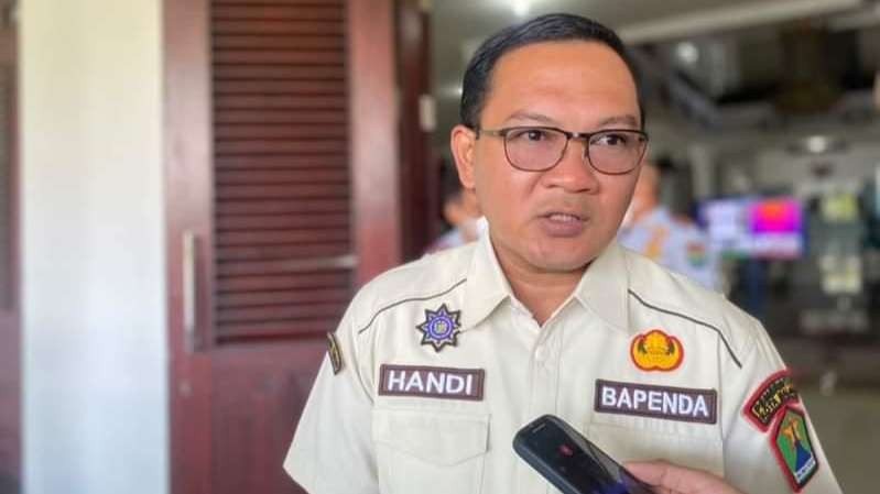 Plt Kepala Dishub Kota Malang, Handi Priyanto menjelaskan subsidi transportasi untuk angkutan umum. (Foto: Lalu Theo/ngopibareng.id)