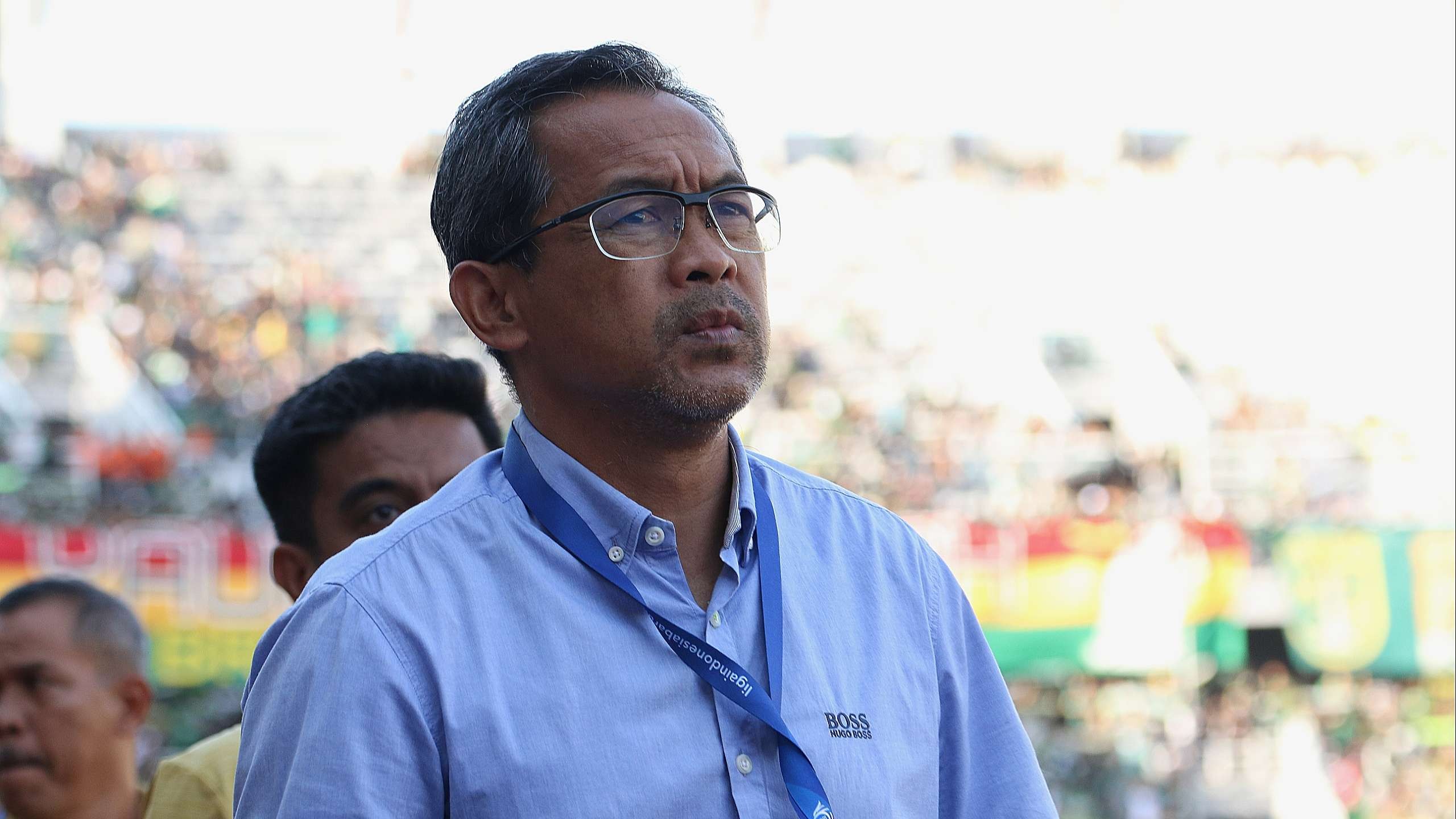 Pelatih Persebaya, Aji Santoso berikan motivasi tinggi jelang lawan Rans Nusantara. (Foto: Fariz Yarbo/Ngopibareng.id)