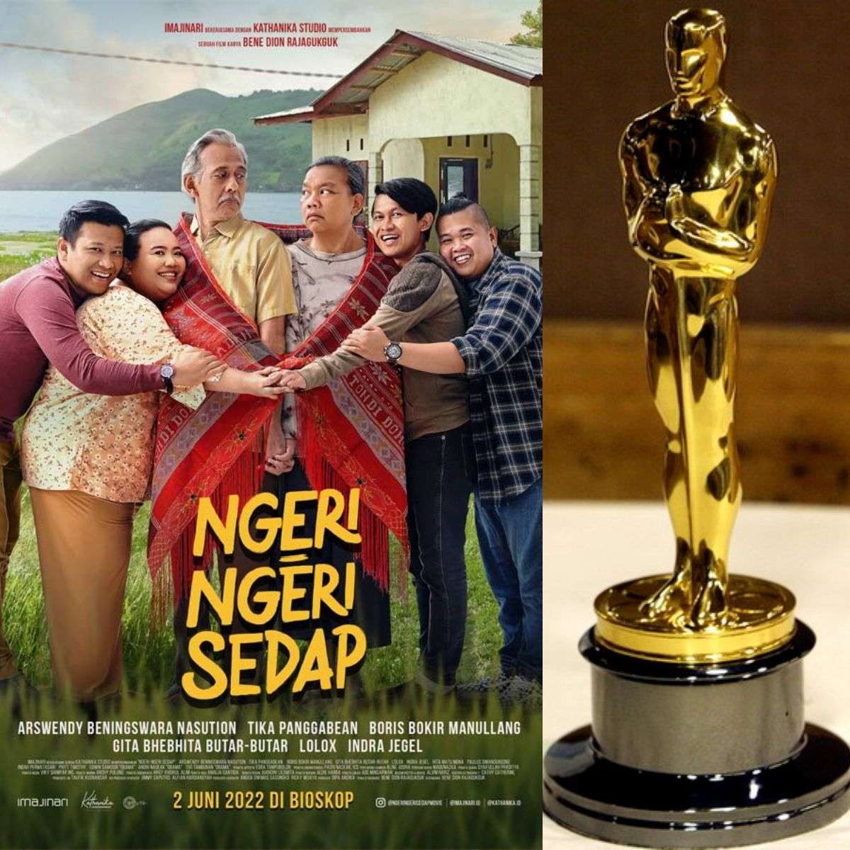 Film Ngeri-Ngeri Sedap Masuk Kategori dalam Ajang Piala Oscar 2023.(Foto: Instagram)