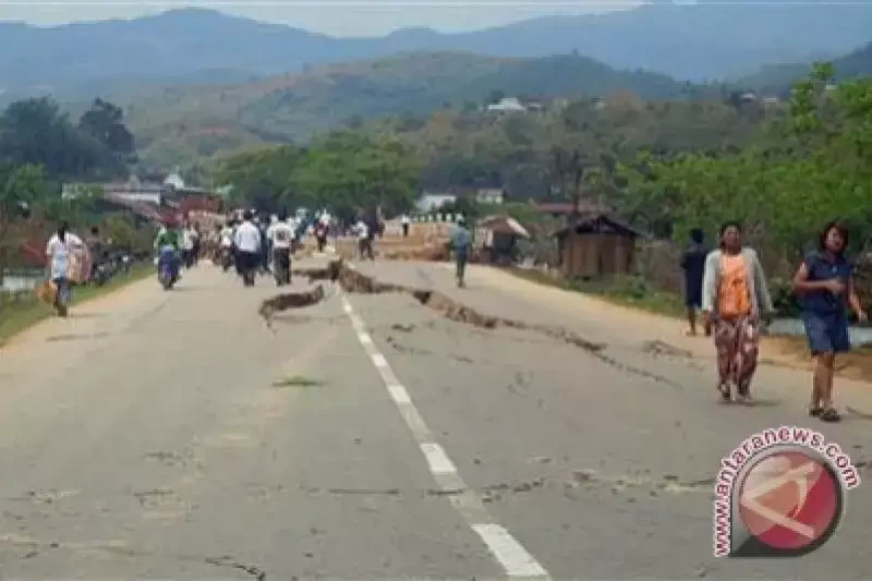 Gempa bumi terjadi di Kabupaten Landak, Provinsi Kalimantan Barat, Rabu 14 September 2022. (Foto: Antara)