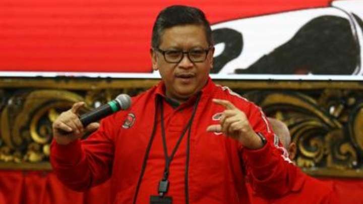Sekjen PDI Perjuangan Hasto Kristyanto, Pak SBY tidak bijak bicara soal kecurangan pemilu. ( foto: Media Center PDIP)
