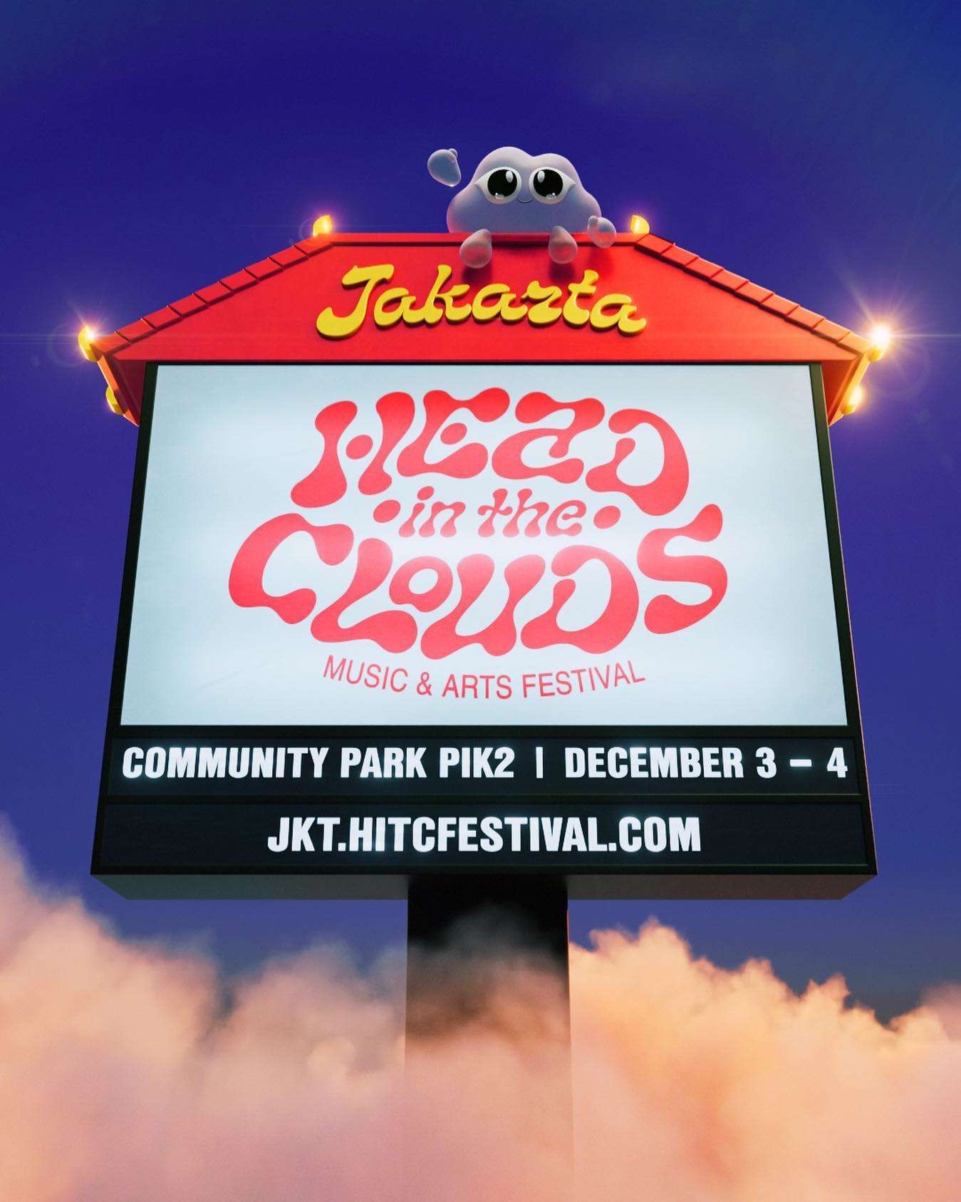 Festival Head In The Clouds (HITC) Jakarta akan kembali digelar tahun ini. (Foto: Instagram)