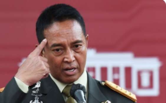 Panglima TNI Jenderal TNI Andika Perkasa berjanji akan menindak oknum TNI yang sok jagoan di Tol Jagorawi. (Foto: Dokumentasi Puspen TNI)