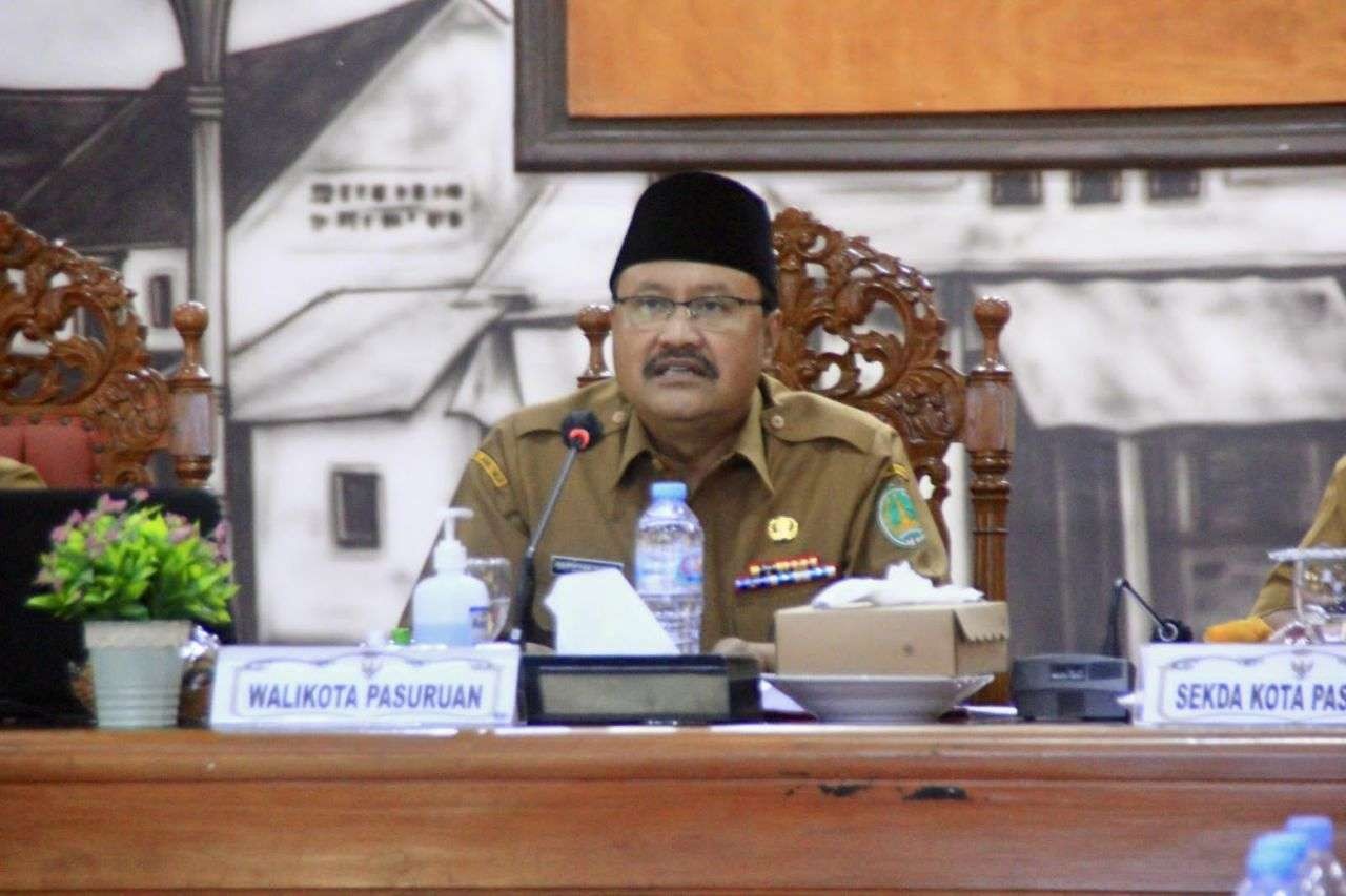 Walikota Pasuruan H. Saifullah Yusuf (Gus Ipul) berkomitmen akan terus memperbaiki indikator dalam peningkatan SAKIP. (Foto: Istimewa)