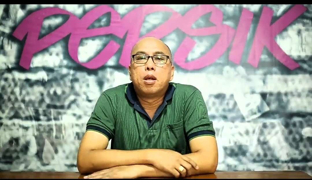 Manajemen Persik Kediri minta maaf ke media terkait insiden laga versus Arema FC. (Foto: Fendhy Plesmana/Ngopibareng.id))