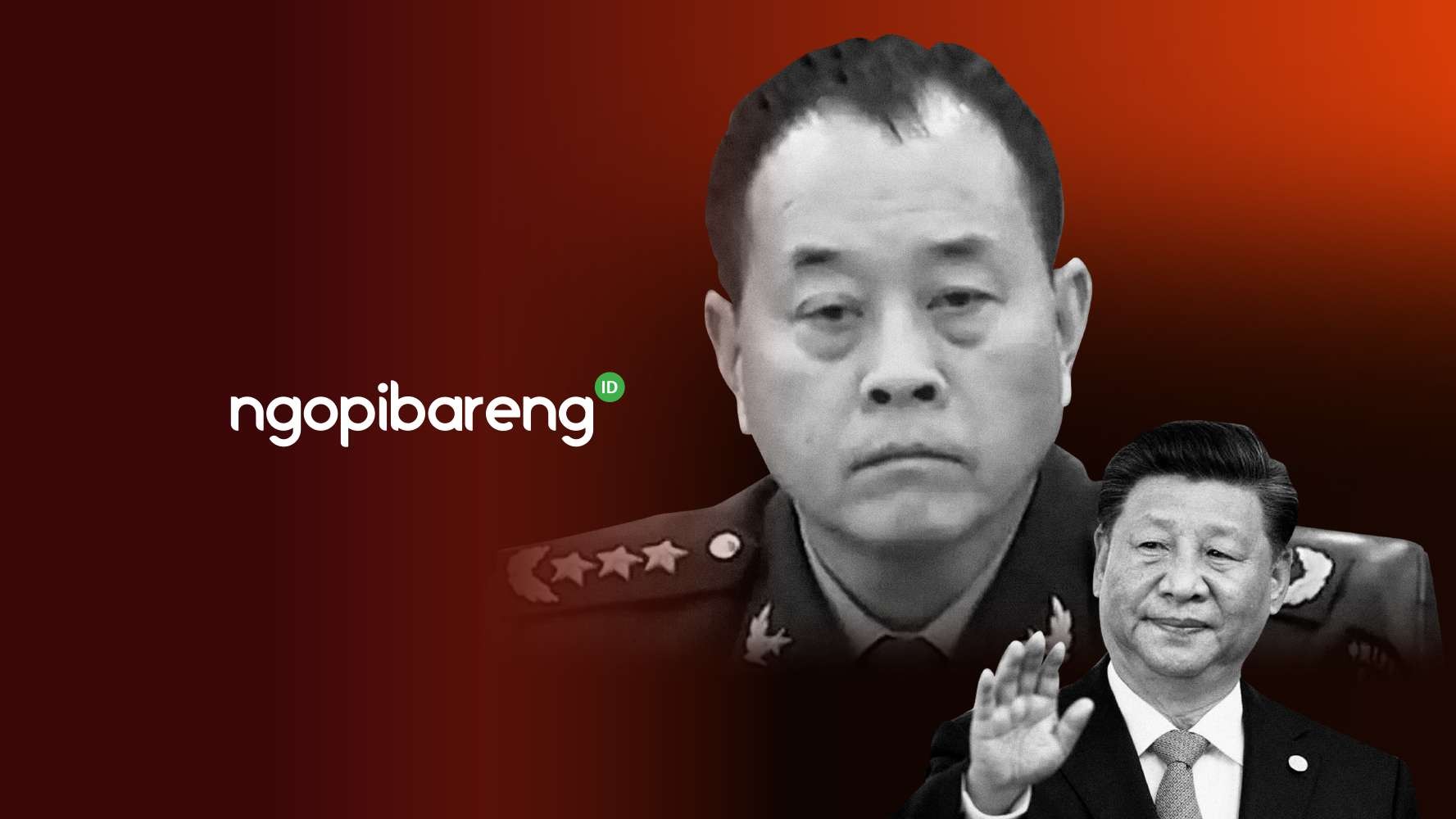 Isu kudeta Presiden China Xi Jinping dilakukan oleh Jenderal Li Qiaoming. (Ilustrasi: Fa Vidhi/Ngopibareng.id)