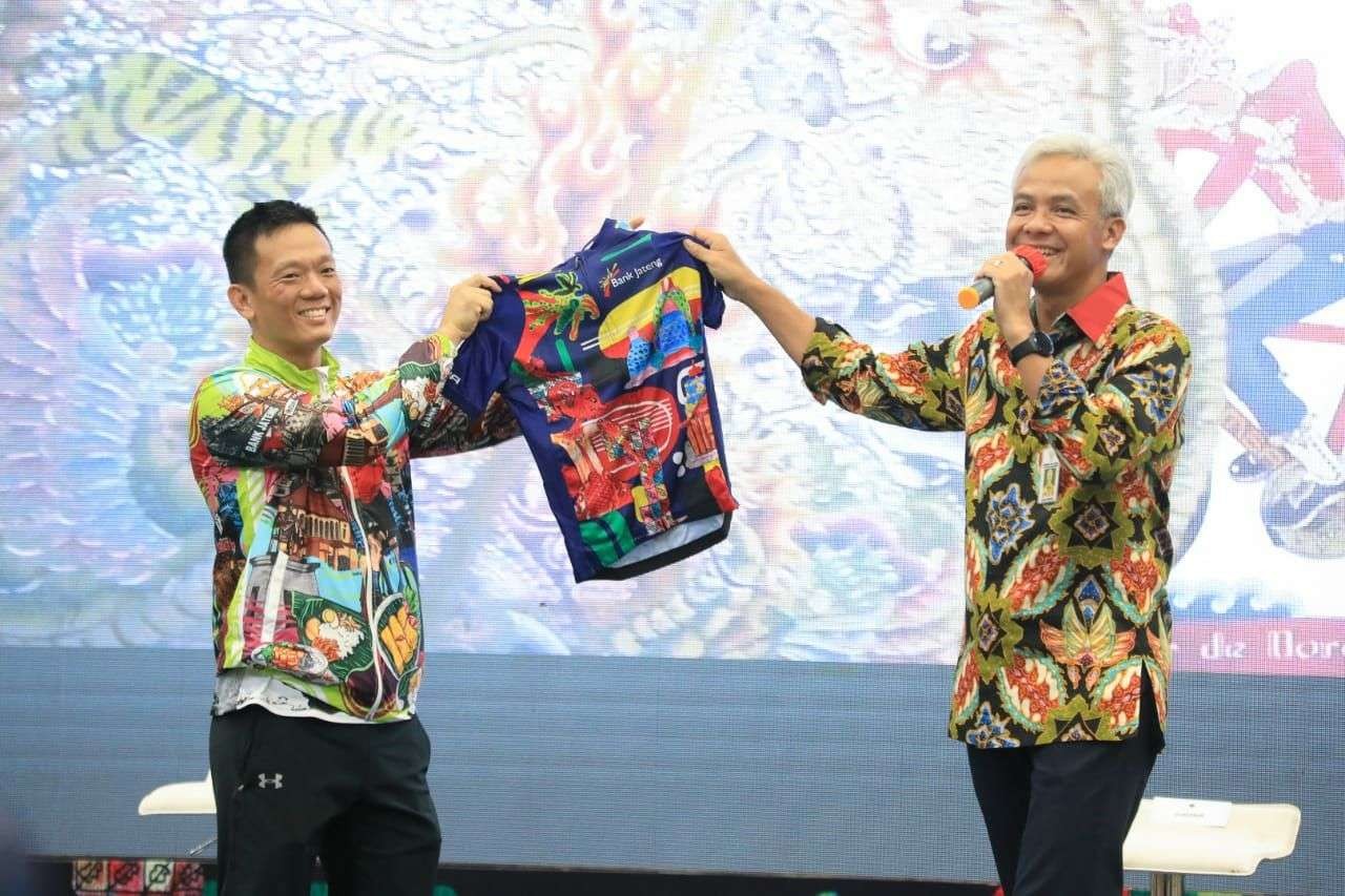 Gubernur Jawa Tengah Ganjar Pranowo menyatakan gelaran Bank Jateng Tour de Borobudur (TdB) XXII tahun 2022 akan melibatkan anak disabilitas. (Foto: Istimewa)