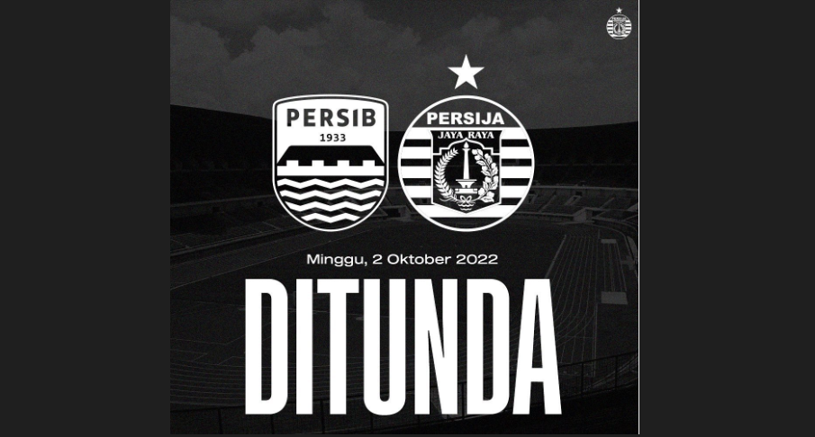 Laga pekan ke-11 Liga 1 2022/2023 antara Persija Jakarta vs Persib Bandung ditunda oleh PT LIB. (Foto: Instagram Persija/Persib)