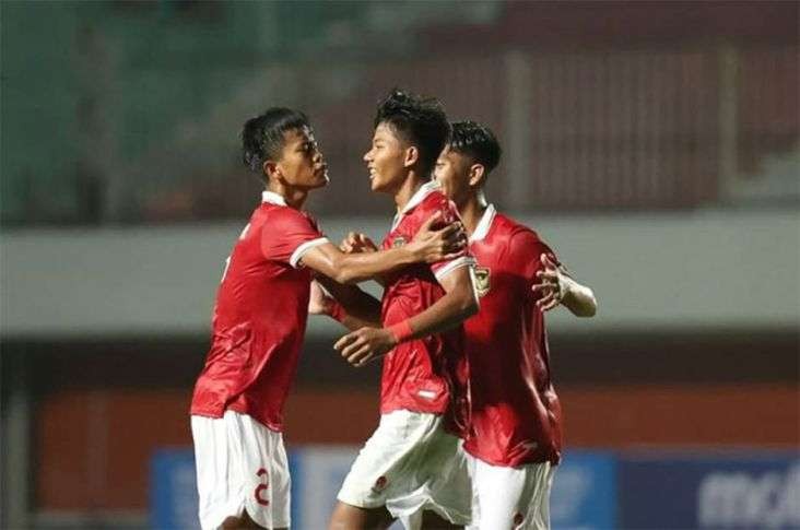 Timnas Indonesia U-17 unggul 7-0 atas Guam di babak pertama. (Foto: PSSI)
