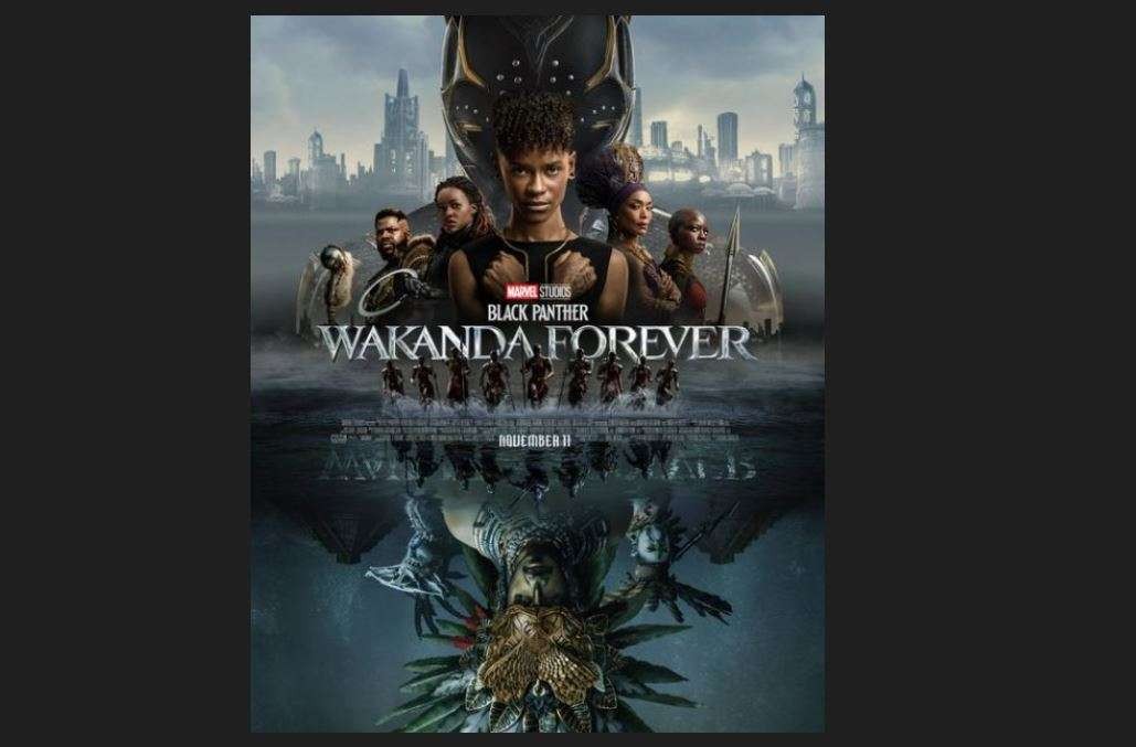 Poster film Black Panther: Wakanda Forever, tribute untuk Chadwick Boseman pemeran T'Challa. (Foto: MCU)