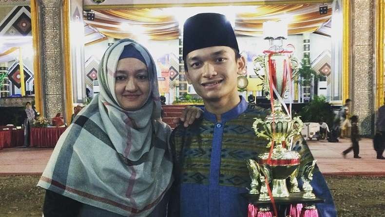 Hafiz asal Medan, Sumatera Utara, Farhan Muhammadi berhasil meraih Juara 1 Cabang Hafalan 5 Juz dan Tilawah pada MTQ Internasional di Maroko. (Foto: kemenag-ri)
