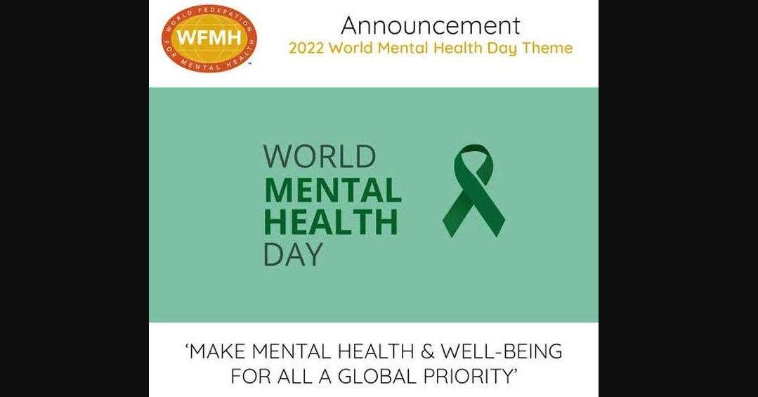 Hari Kesehatan Mental Sedunia atau World Mental Health Day diperingati setiap 10 Oktober. (Foto: WFMH)