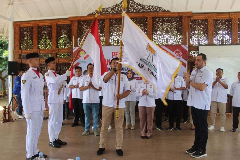 Pengukuhan BPC HIPMI Tuban oleh BPD HIPMI Jawa Timur (Foto: Dokumentasi HIPMI Tuban)